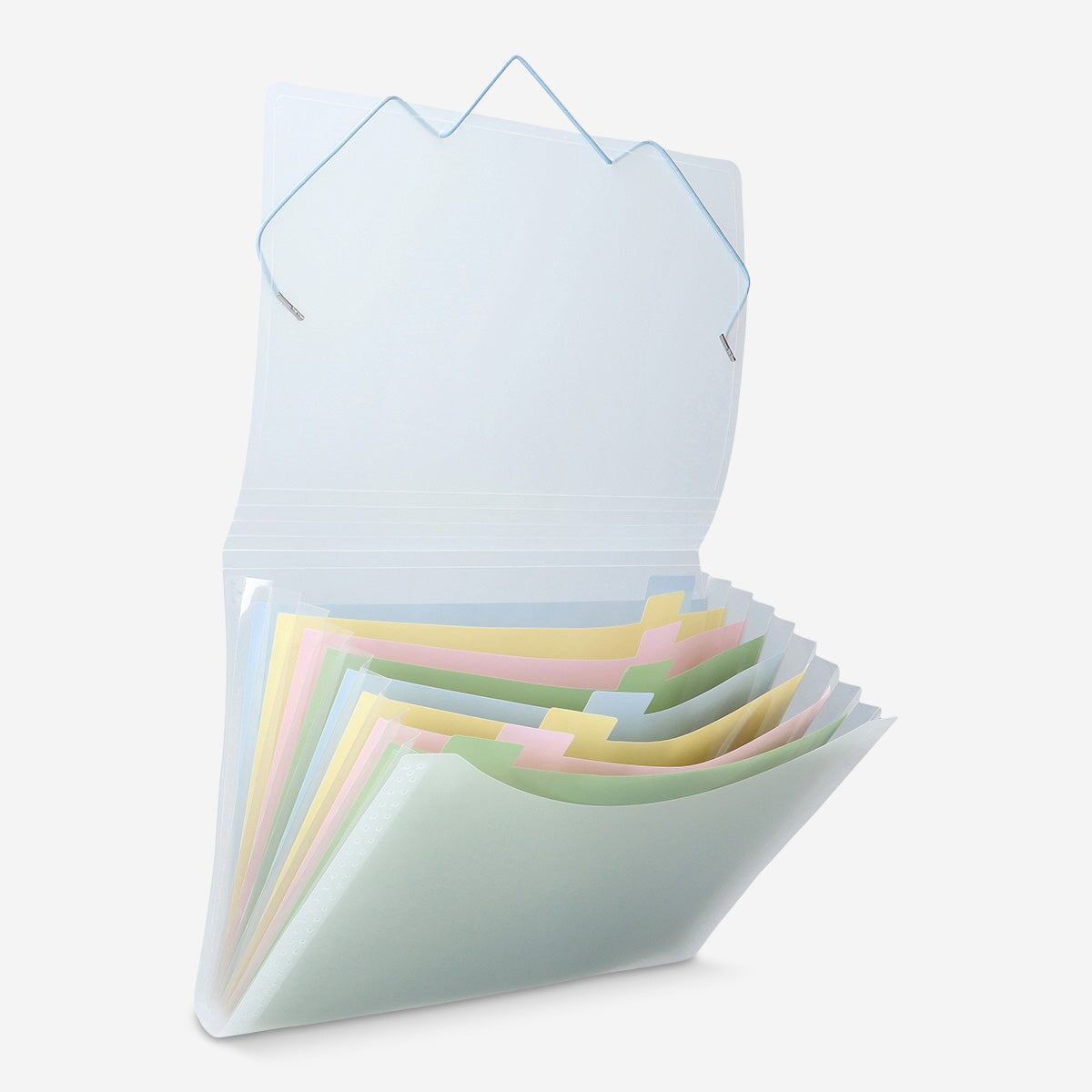 Document Organiser A4 | Rainbow Stationery File | Multi-Section Folder ...