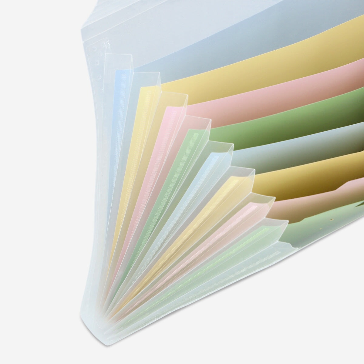 File Folder Flying Document Organiser A4 | Rainbow Stationery File | Multi-Section Folder ...