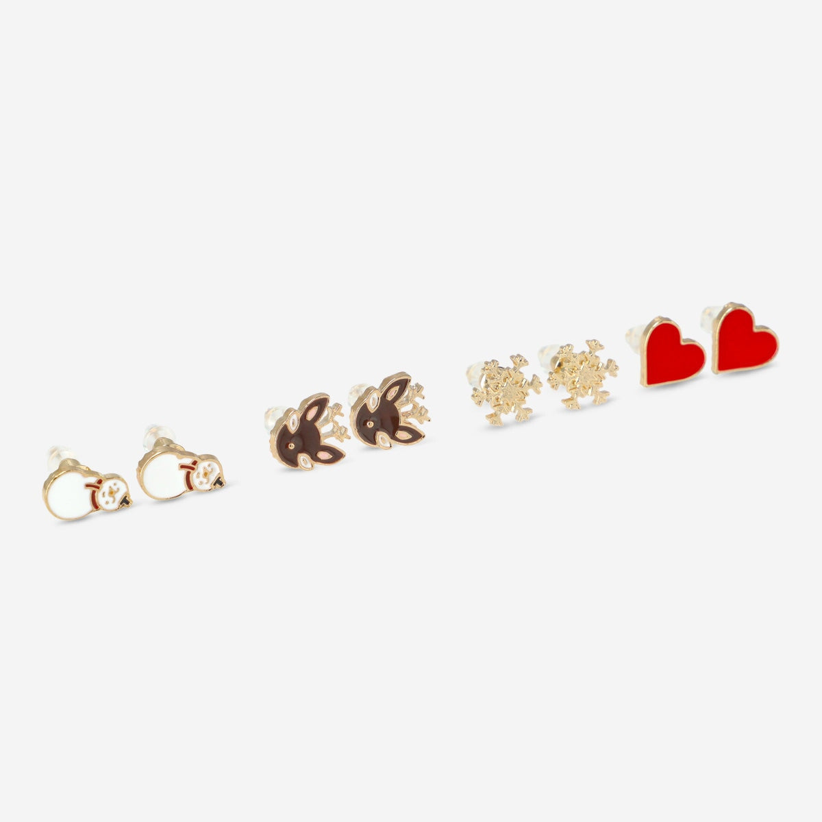 Ear studs. 4 pairs Personal care Flying Tiger Copenhagen 