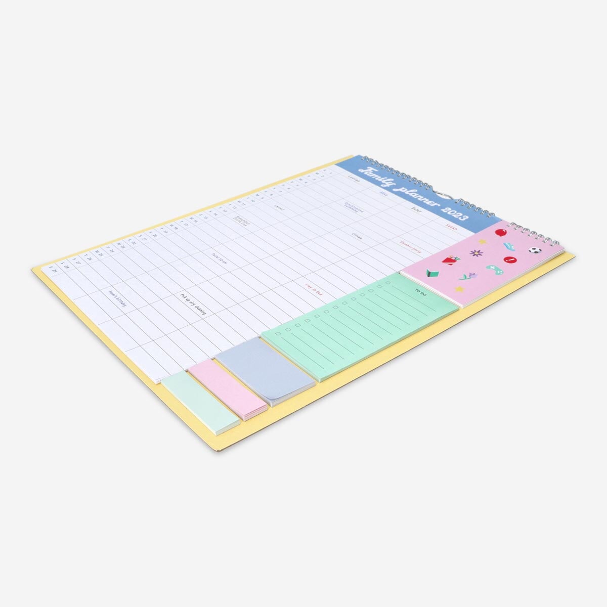 Family Planner With Stickers Flying Tiger Copenhagen Family planner with stickers flying tiger copenhagen