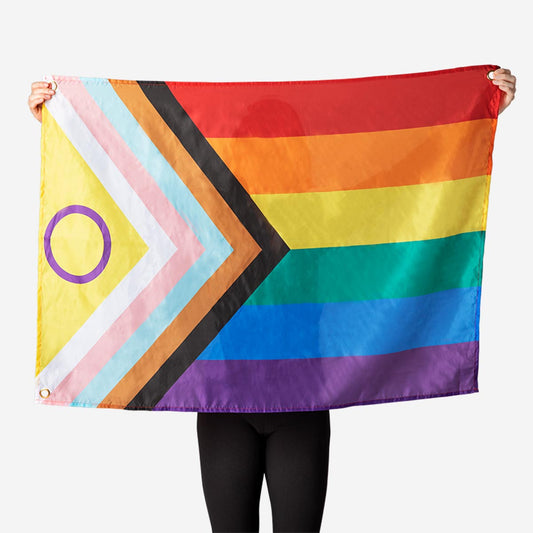 Dekorativt Pride flagg. 110x80 cm