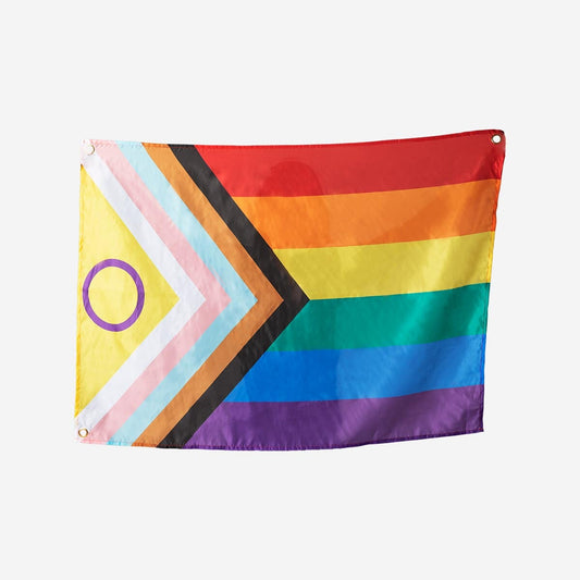 Dekorativt Pride flagg. 110x80 cm
