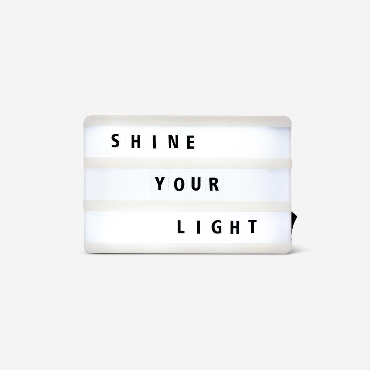 Light box letters. A6 Gadget Flying Tiger Copenhagen 