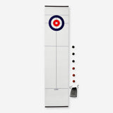 Flying Tiger Copenhagen Poo Curling Game gadget featuring colorful game pieces and a fun, playful design on a flat surface.