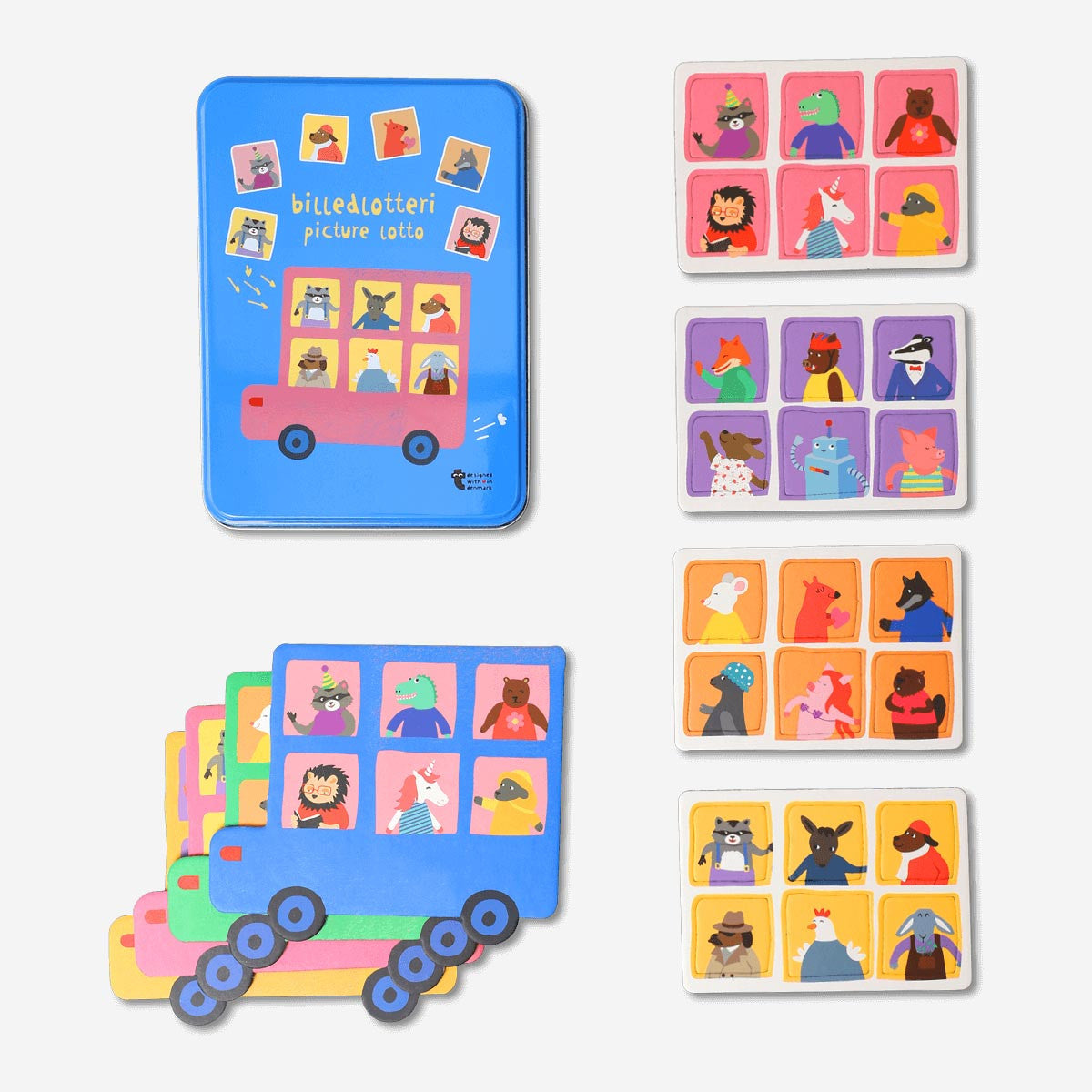 Picture lotto Game Flying Tiger Copenhagen 