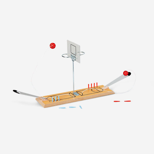 Tabletop basketball game