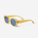 Flying Tiger Copenhagen sunglasses with dark tinted lenses and stylish frames, designed for eye protection and fashion.