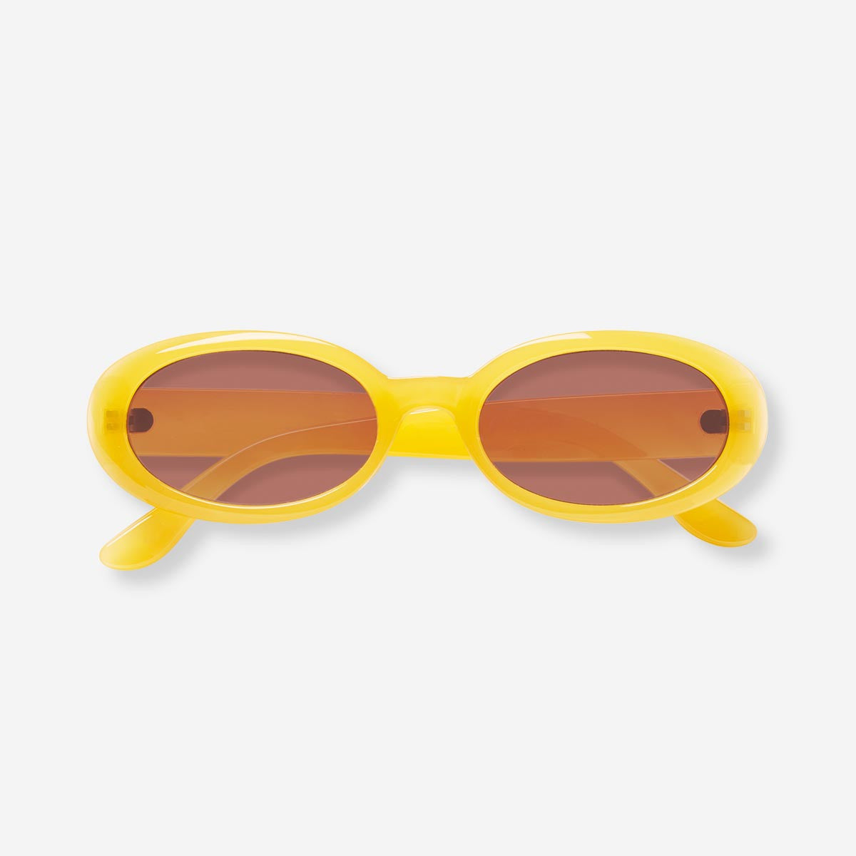 Flying Tiger Copenhagen sunglasses with black frames and tinted lenses, stylish glasses for sun protection and casual wear.