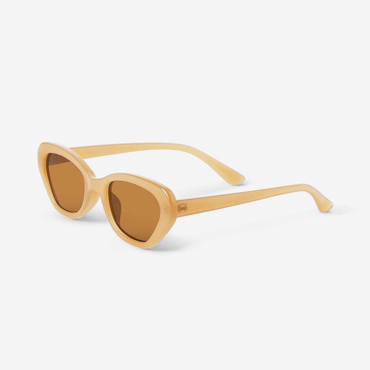 Flying Tiger Copenhagen sunglasses with stylish black frames and tinted lenses, perfect for everyday casual wear.