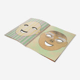 Set of 18 DIY mask-making hobby kits from Flying Tiger Copenhagen, includes colorful materials for creative mask crafting.