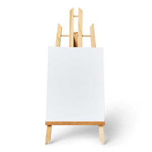 Hobby table easel by Flying Tiger Copenhagen, featuring a wooden frame and adjustable support for arts and crafts projects.