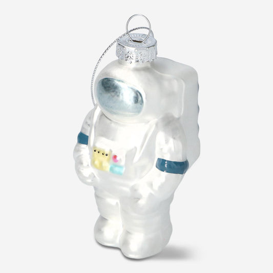 Christmas bauble. Astronaut