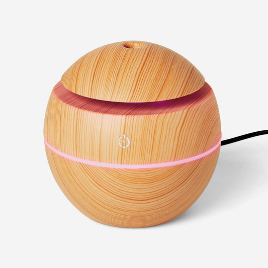 Round Humidifier with Changing Lights