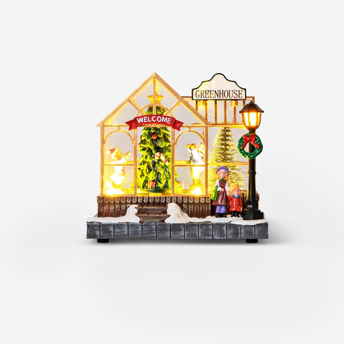 Scene for Christmas village. With light, movement and music Home Flying Tiger Copenhagen 