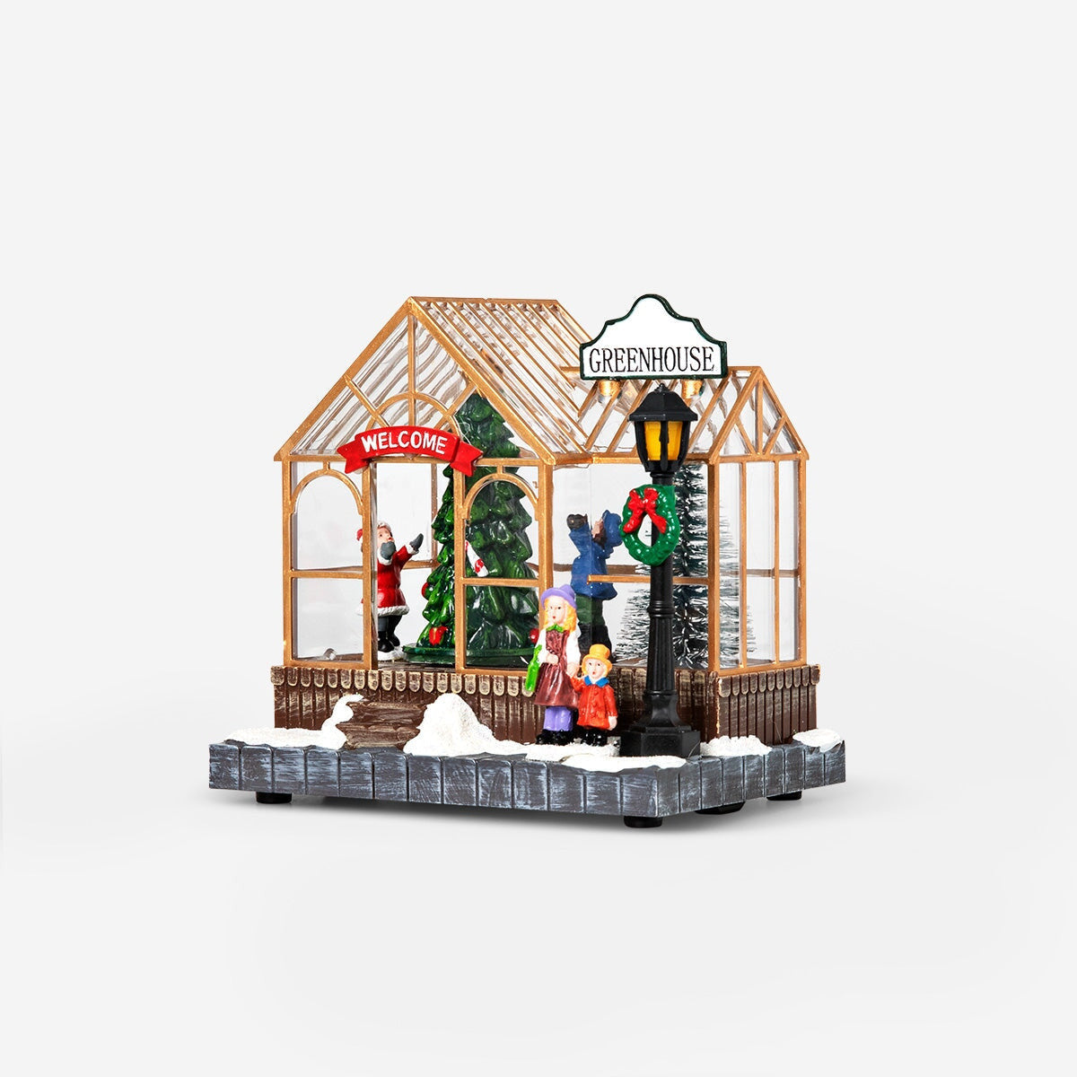 Scene for Christmas village. With light, movement and music Home Flying Tiger Copenhagen 