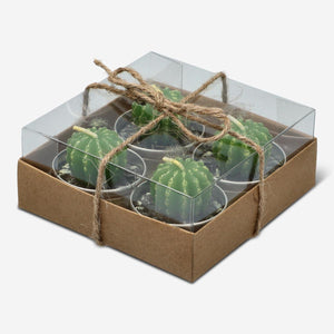 Set of four tealights from Flying Tiger Copenhagen, small unscented candles for home décor and ambiance.