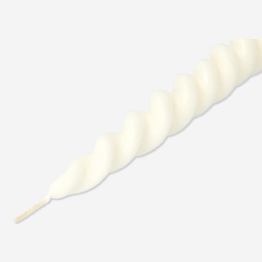 Candela attorcigliata. 24 cm