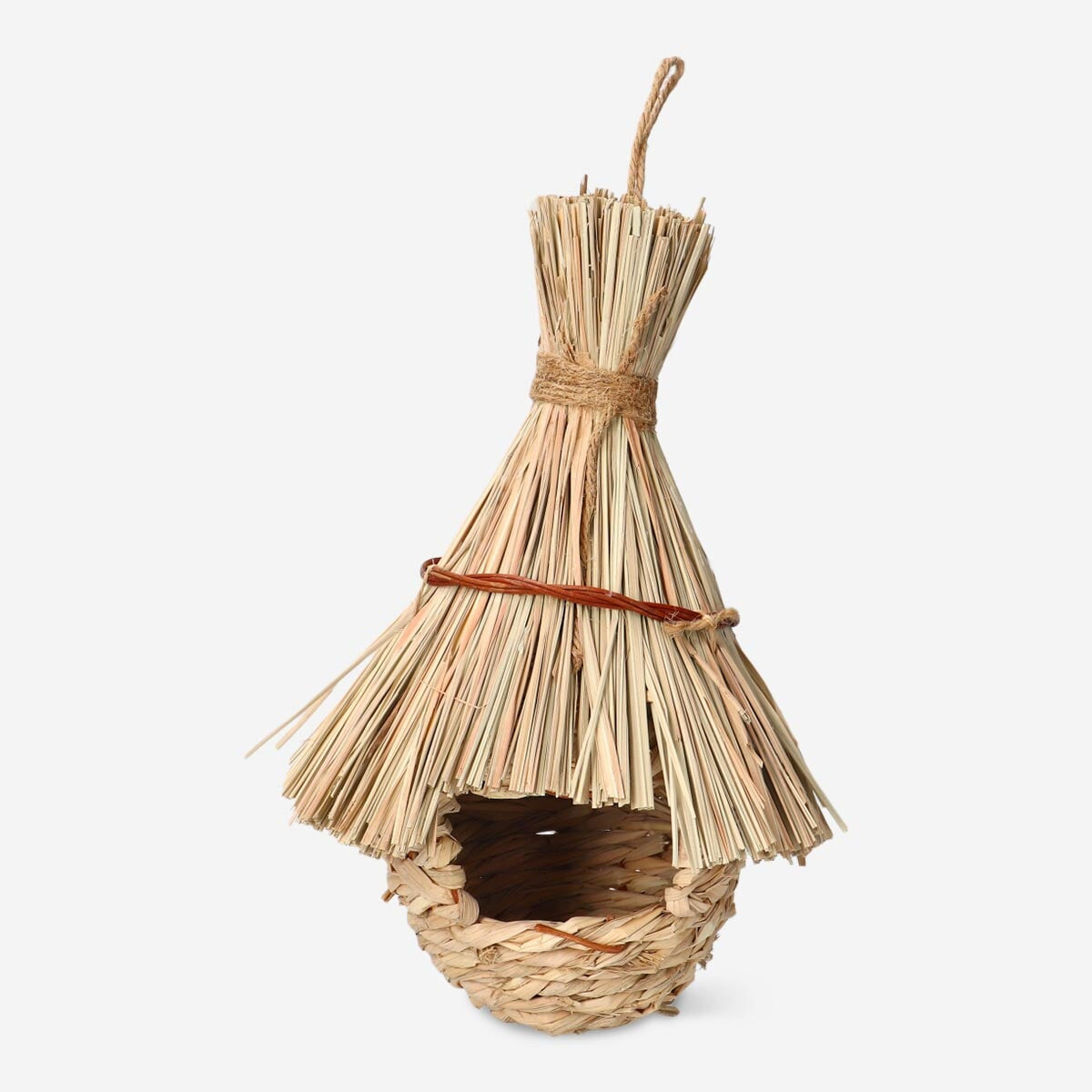 Colorful leisure birdhouse from Flying Tiger Copenhagen with a charming design for outdoor bird nesting.