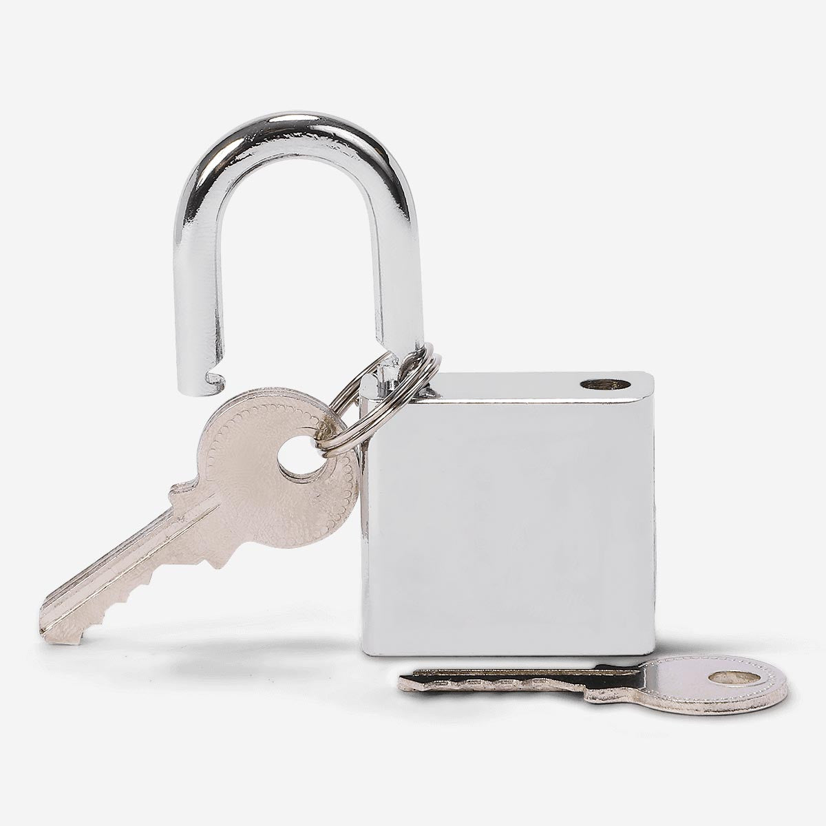 Robust Silver Padlock with Keys – Secure Your Valuables – Flying