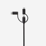 Charging cable. For USB-C, Micro USB and lightning Media Flying Tiger Copenhagen 
