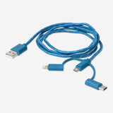 Charging cable. For USB-C, Micro USB and lightning Media Flying Tiger Copenhagen 
