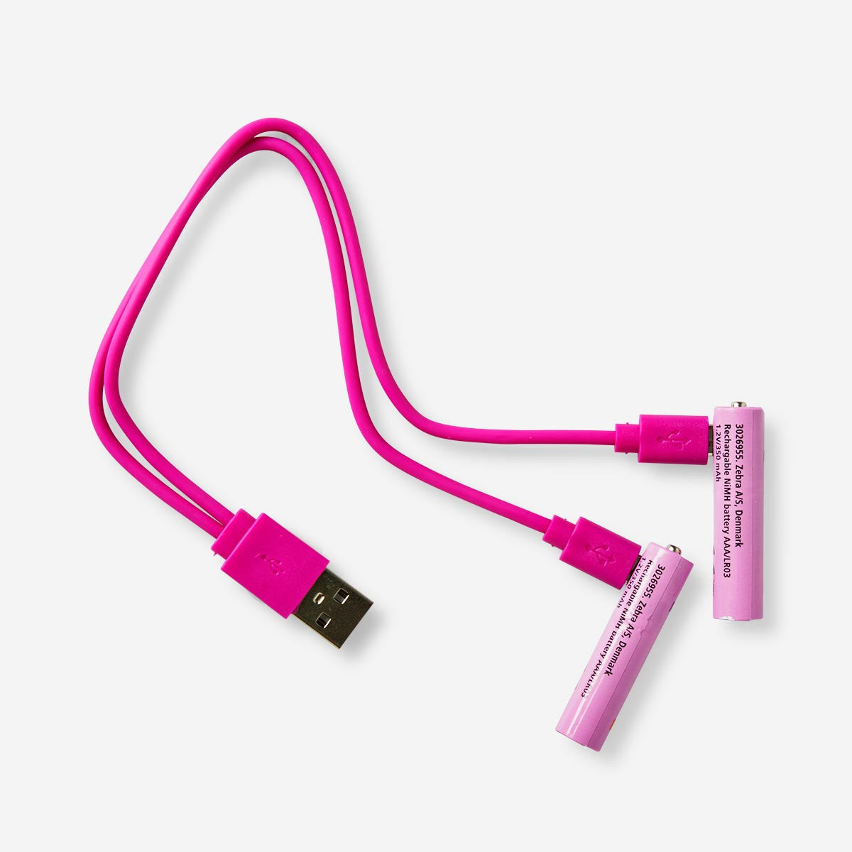 USB rechargeable batteries Media Flying Tiger Copenhagen 