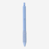 Set of 8 Flying Tiger Copenhagen office ballpoint pens with colorful ink barrels and black tips, perfect for everyday writing.