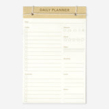 A5 Flying Tiger Copenhagen Daily Planner for Dad with wellbeing tracker, featuring a sleek office design and organized pages.