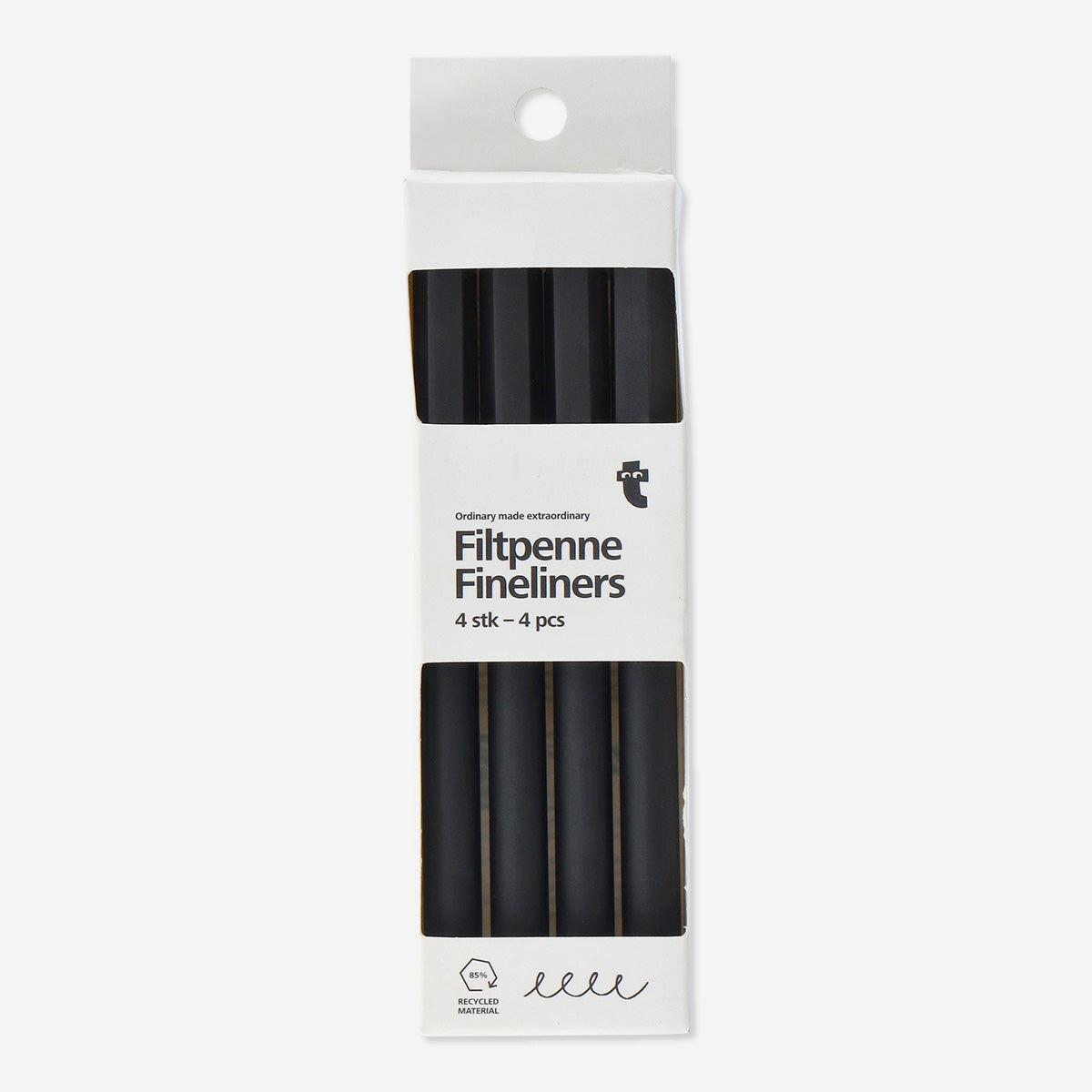 Fineliners. 4 pcs Office Flying Tiger Copenhagen 