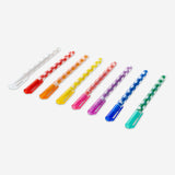 Glitter gel pens. 8 pcs Office Flying Tiger Copenhagen 