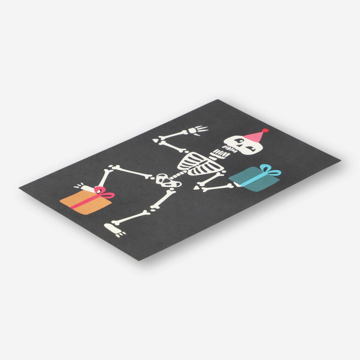 Flying Tiger Copenhagen party card with colorful festive design for celebrations and events.