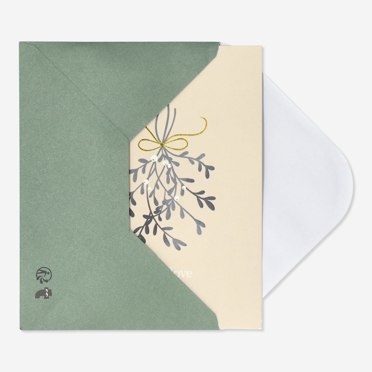 Party greeting card with matching envelope from Flying Tiger Copenhagen, featuring colorful design on the front.