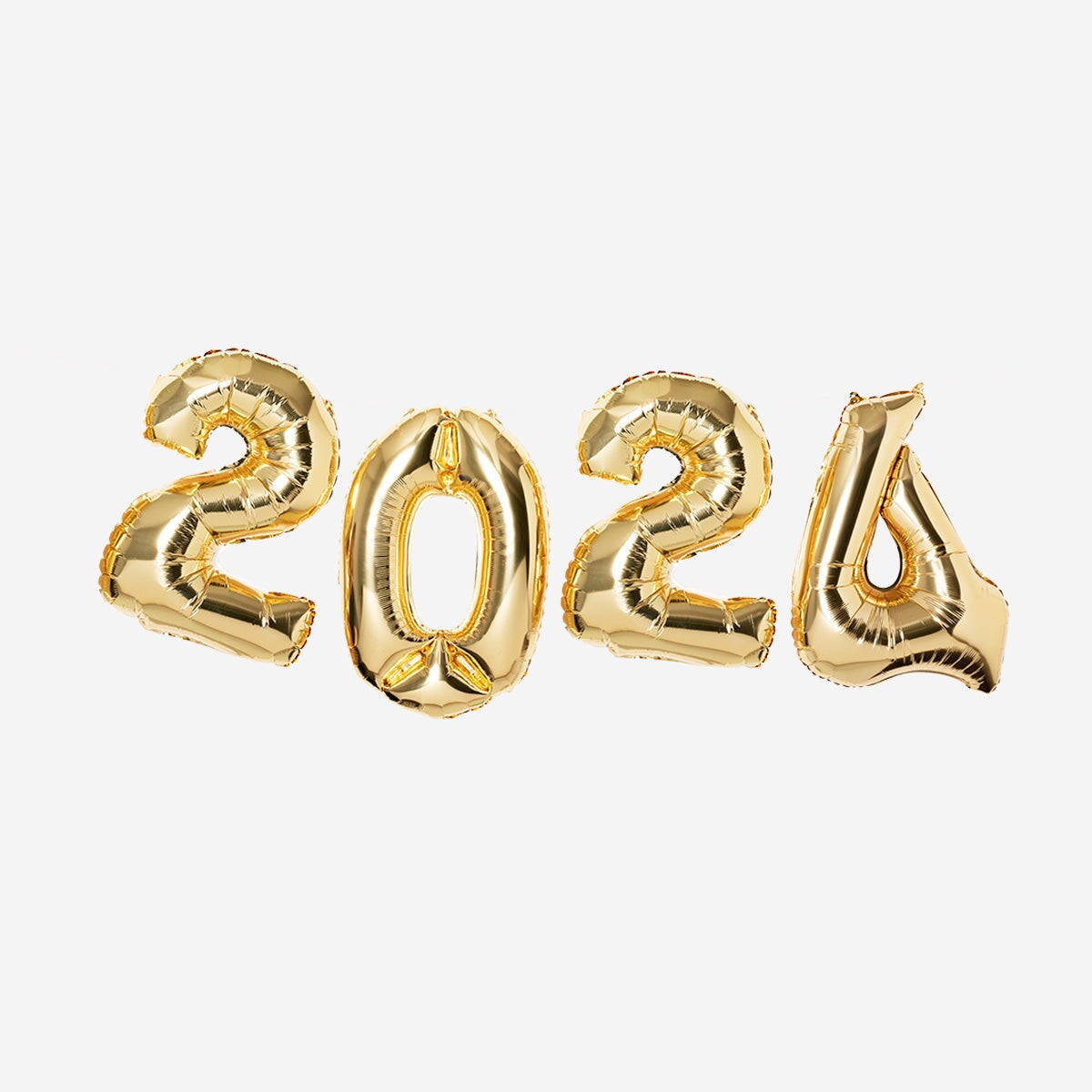 Flying Tiger Copenhagen foil balloons for 2024 party decoration, featuring vibrant colors and festive designs.