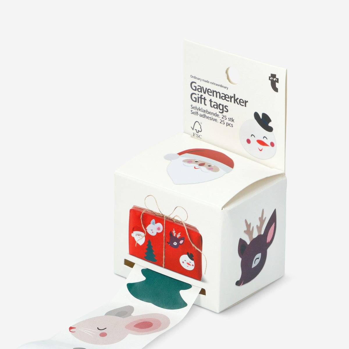 Gift tags. Self-adhesive Party Flying Tiger Copenhagen 