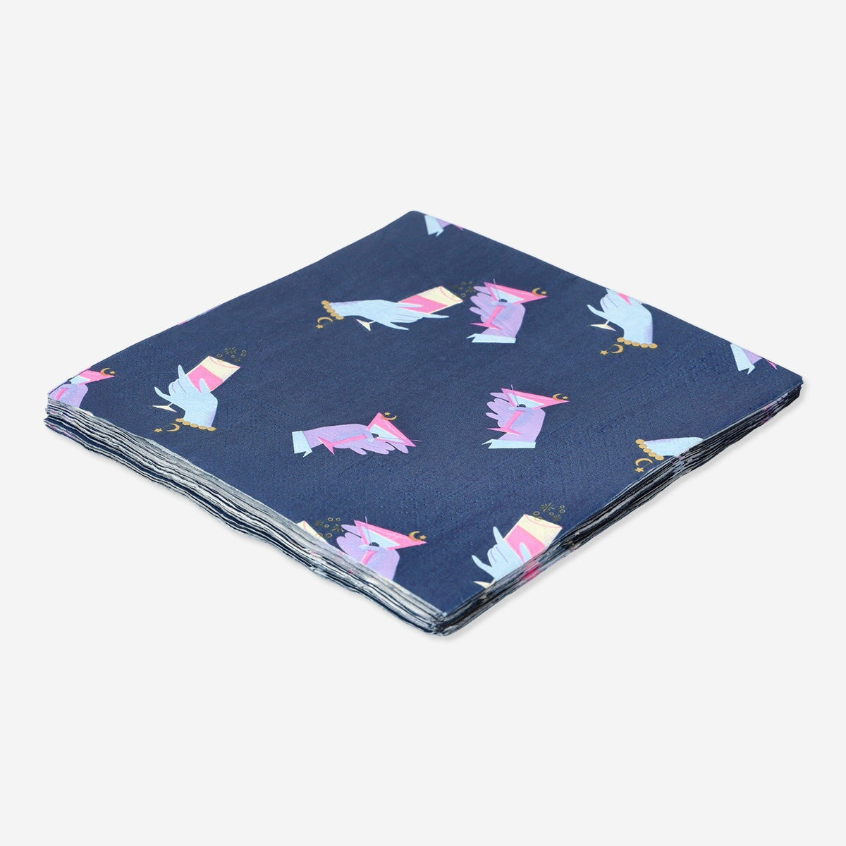 Flying Tiger Copenhagen party napkins, 16 pcs, colorful paper napkins for celebrations and gatherings.
