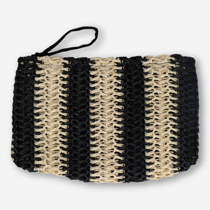 Flying Tiger Copenhagen textile clutch bag with a sleek design and zipper closure, ideal for accessories or essentials.