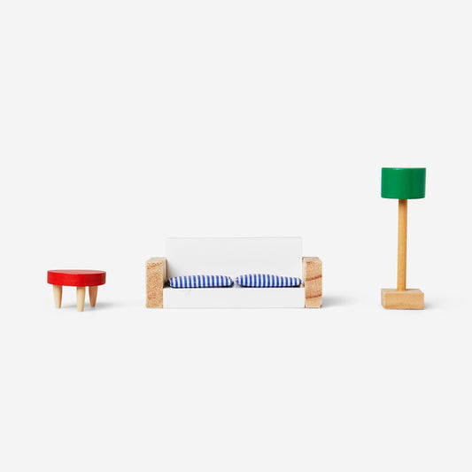 Muebles de casa de muñecas