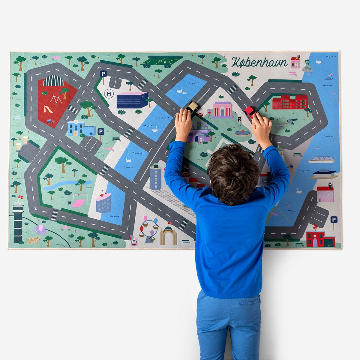 Play rug. 150x90 cm Toy Flying Tiger Copenhagen 