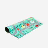 Colorful Flying Tiger Copenhagen play rug with playful patterns, perfect for children's toy play area.