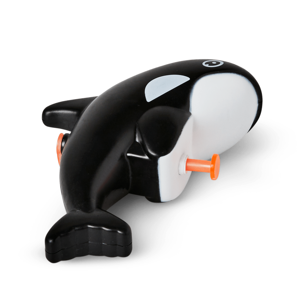Colorful Flying Tiger Copenhagen water blaster toy for outdoor fun, with vibrant design and water nozzle in action.