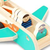 Wooden airplane Toy Flying Tiger Copenhagen 