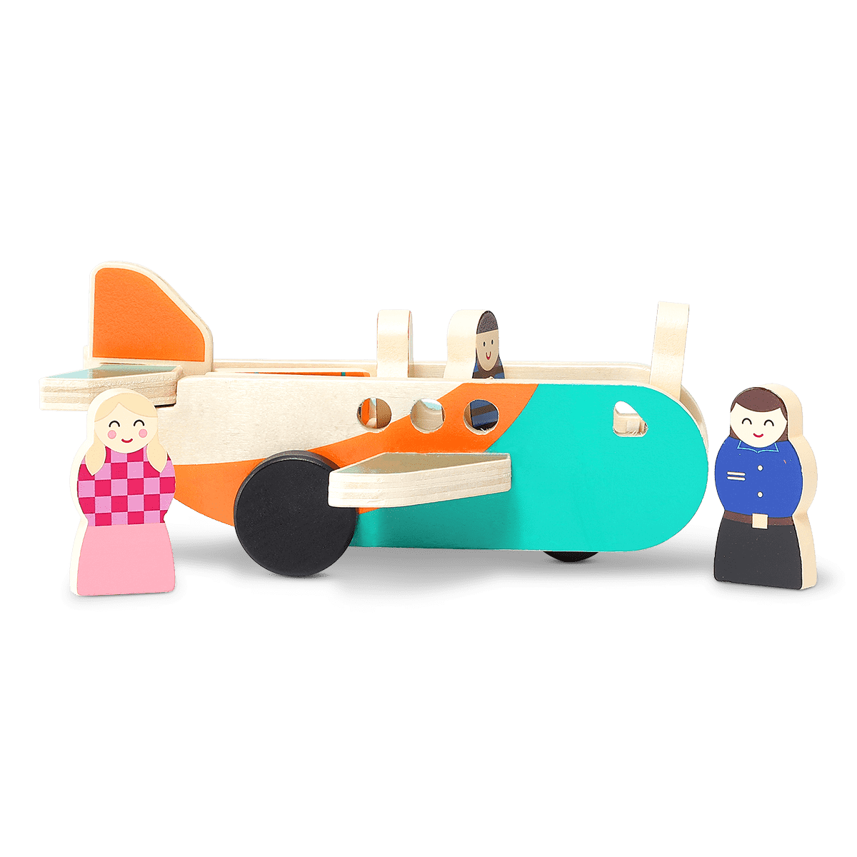 Wooden airplane Toy Flying Tiger Copenhagen 