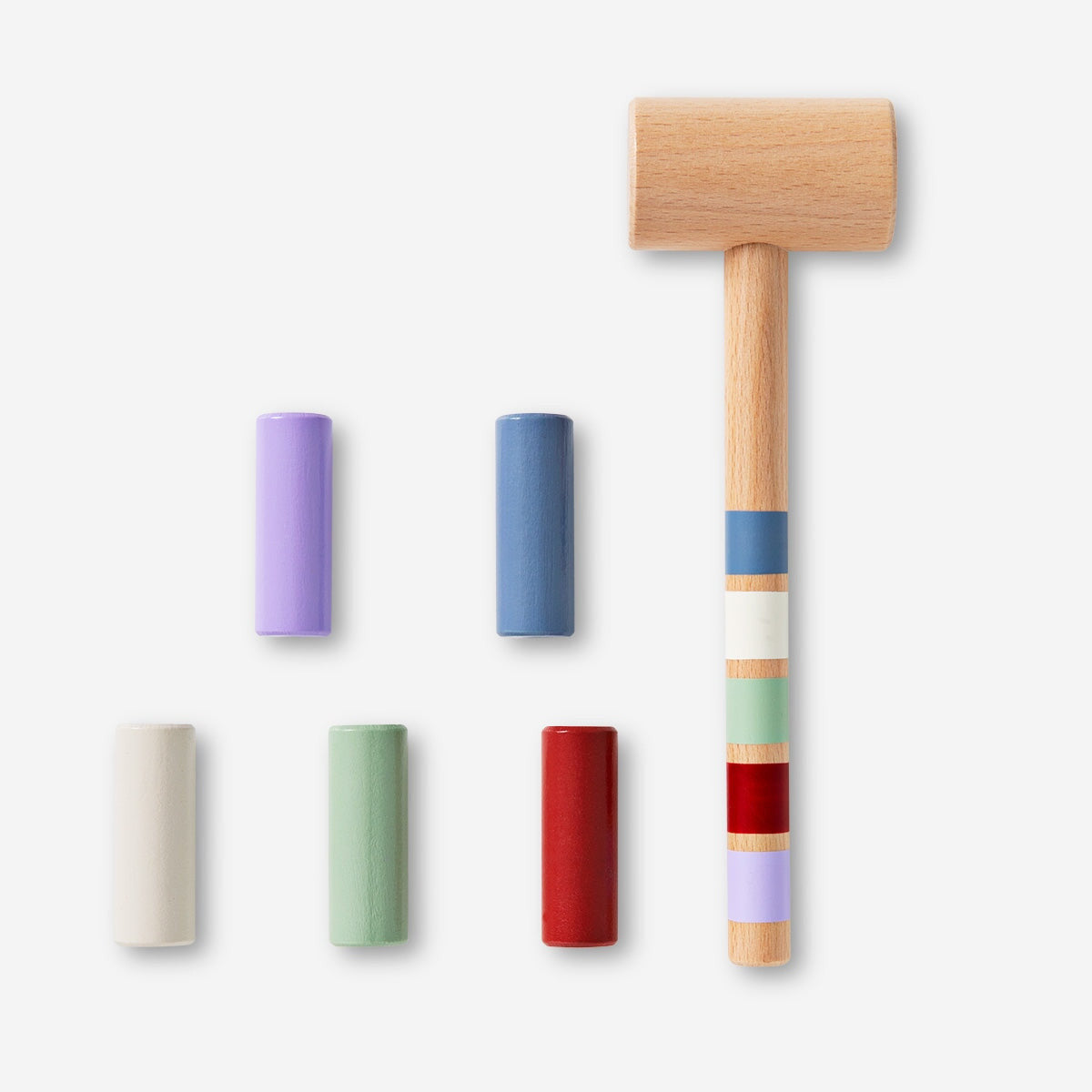 Wooden hammer bench Toy Flying Tiger Copenhagen 