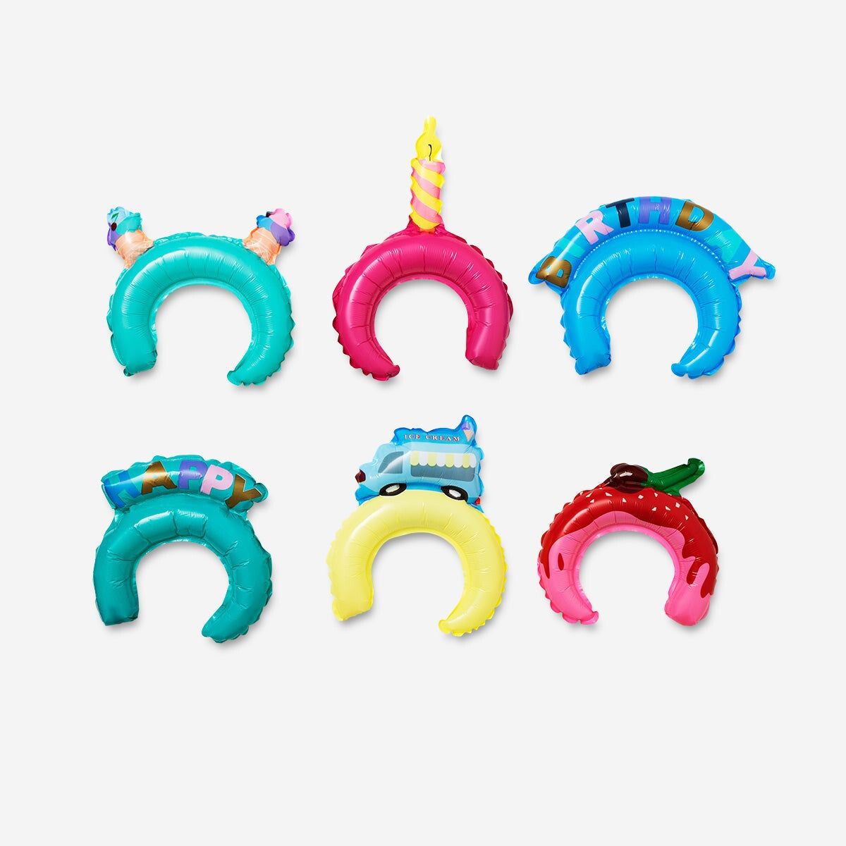 Foil balloon hairbands. Kid Party Flying Tiger Copenhagen 