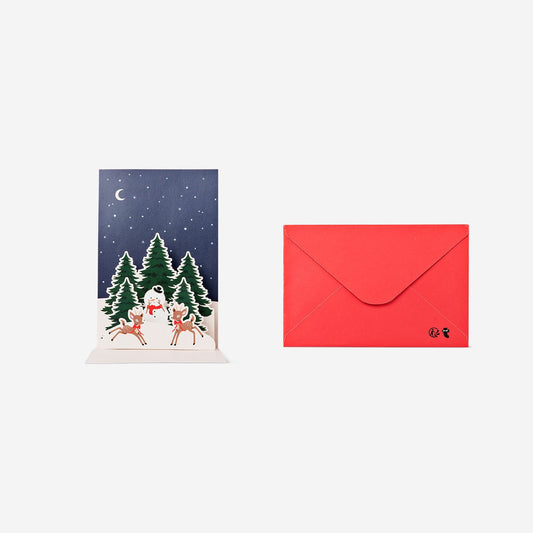 Cartão com envelope