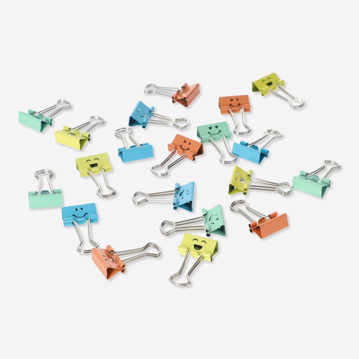 Foldback clips. 20 pcs Office Flying Tiger Copenhagen 