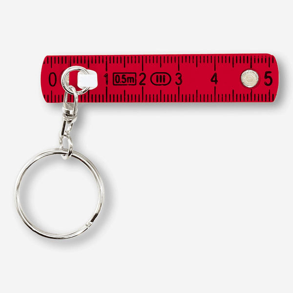 Mini Folding Rule as Keychain, 50 cm long