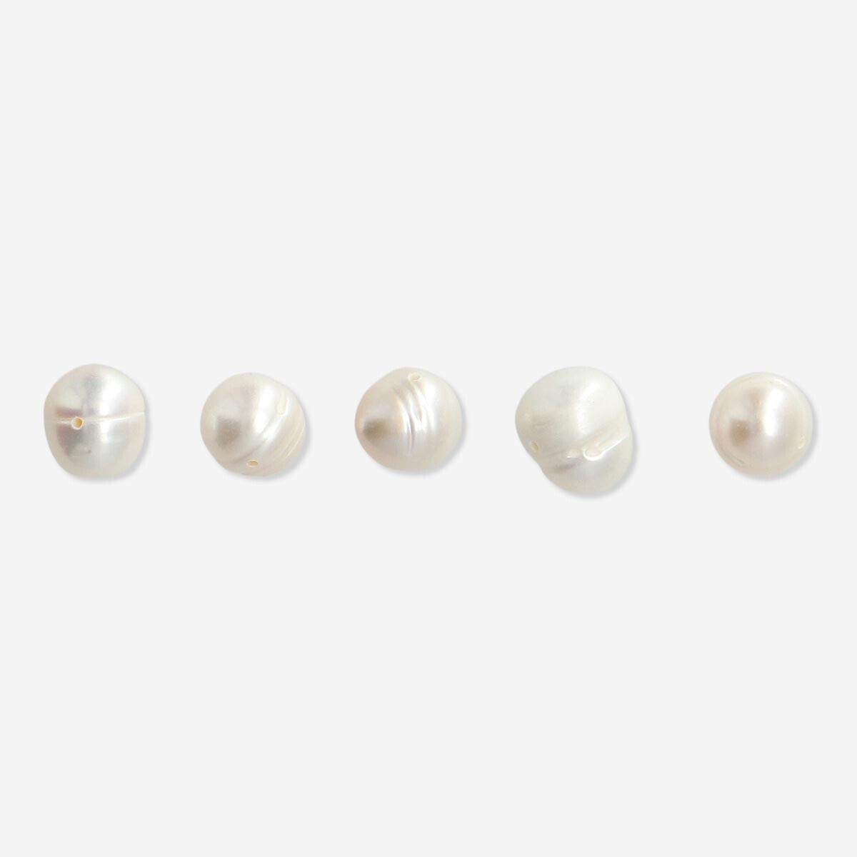 Freshwater pearls. 5 pcs Flying Tiger Copenhagen