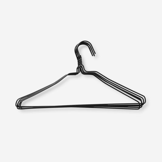 Grey Metal Hangers - 5 pcs