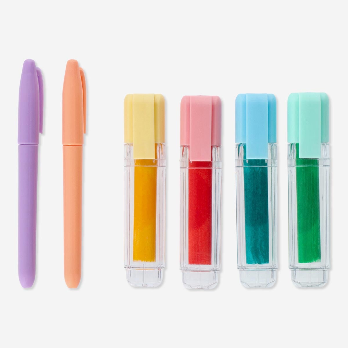 Highlighters. 6 pcs Office Flying Tiger Copenhagen 